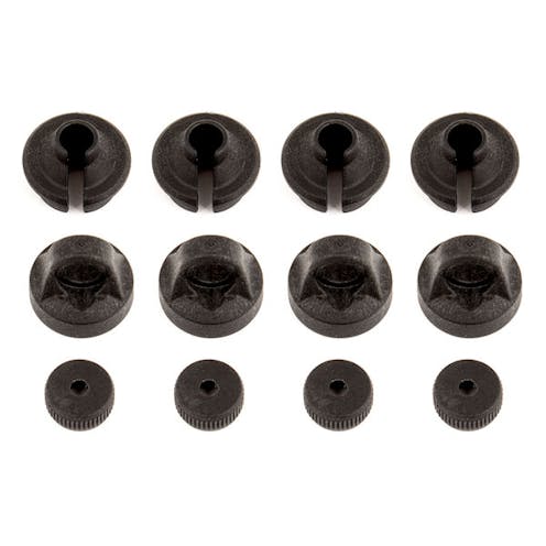 #AS91454 - TEAM ASSOCIATED PROSC10/RAT/ REFLEX SHOCK CAPS/SPRING CUPS