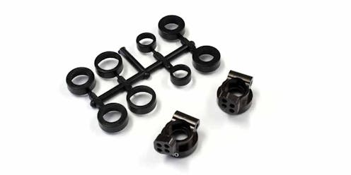 #K.UMW704-0B - KYOSHO ULTIMA RB SERIE V2 ALU 0° REAR HUB CARRIER