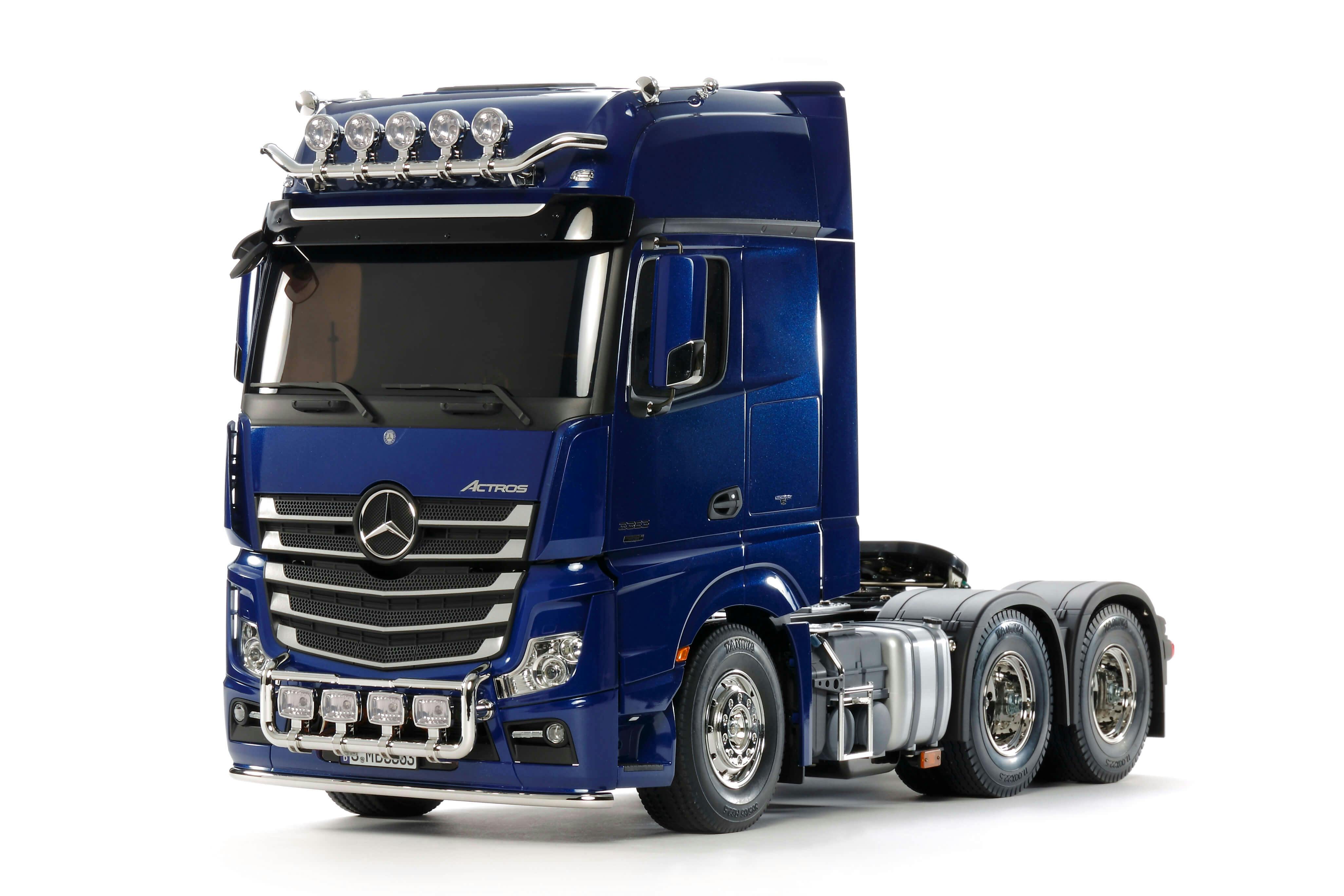 TA56354 TAMIYA Mercedes Actros 3363 PrePainted Pearl Blue