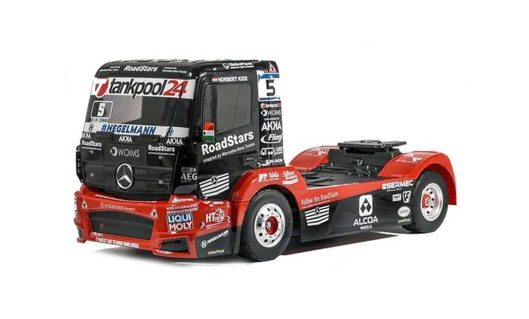TA58683 - TAMIYA MERCEDES TANKPOOL 24 MP4 RACING TRUCK TT-01E