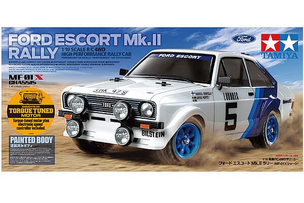 TA58687 - TAMIYA FORD ESCORT MK II RALLY PB (MF-01X)