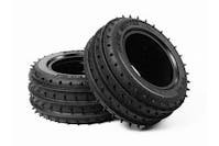 #TA50449 - TAMIYA STADIUM BLITZER F.TIRES 'CLR'