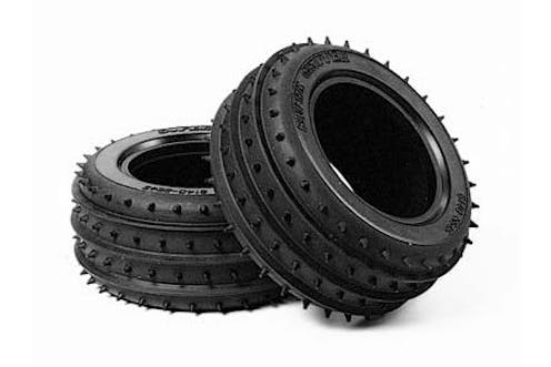 #TA50449 - TAMIYA STADIUM BLITZER F.TIRES 'CLR'