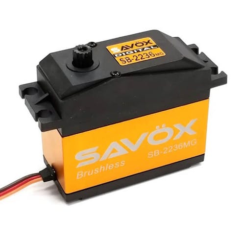 #SAV-SB2236MG - SAVOX HV DIGITAL BRUSHLESS SERVO 40KG/0.13s@7.4V 1/5