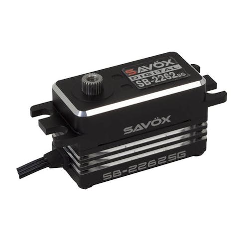 #SAV-SB2262SG - SAVOX LP BRUSHLESS HI-TORQUE DIGI 18KG/0.10s@6.0V - BLACK