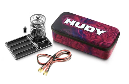 #DY104003 - HUDY AIR VAC - VACUUM PUMP WITH TRAY - ON-ROAD 1/8, 1/10, 1/12