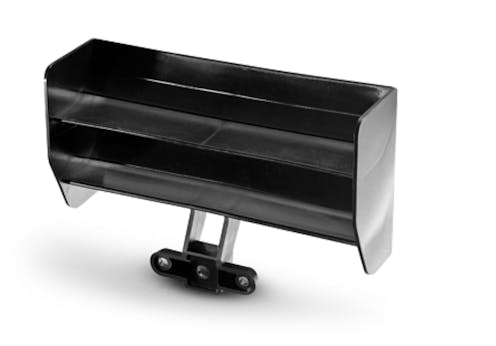 #XR373514-K - TEAM XRAY X1 COMPOSITE REAR WING - LIGHTWEIGHT & WIDE - BLACK