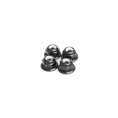 #U2812 - Schumacher M4 Nyloc Wheel Nut - Black Alloy (pk4)