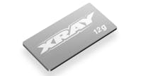 #XR306551 - TEAM XRAY PURE TUNGSTEN CHASSIS WEIGHT 12g