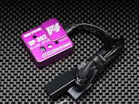 Yokomo #DPP-302V4P -  Yokomo Drift Performance Steering Gyro with End Point Adjust (2/3ch Purple)