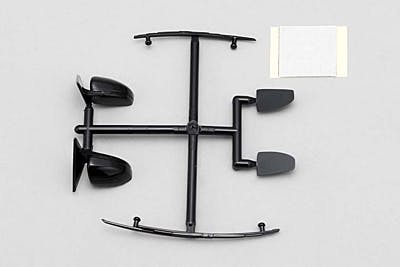 Yokomo Aero Mirror & Wiper Set