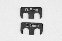 #Y2-008RA5 -  YD-2/YD-4 Spacer 0.5mm for Adjustable Rear "H" Arm (2pcs)