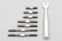 #Y2-TBS -  YD-2 Titanium Turn Buckle set (7pcs/with Wrench)