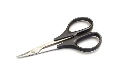 #K.36262B - KYOSHO STAINLESS POLYCARBONATE BODY SCISSORS - CURVED