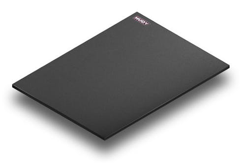#DY108703 - HUDY FLAT SET-UP BOARD FOR 1/8 OFF-ROAD & GT - DARK GREY