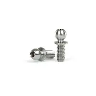 #AV1027-42-TI-8 - Avid R/C Titanium 4.2mm x 8mm ball studs - pr (Xray 12)