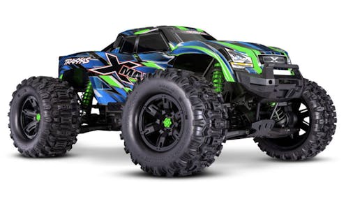 #TRX77096-4-GRN - Traxxas X-Maxx Belted 1:6 8S 4WD Electric Monster Truck, Green (+ TQi 2-ch, VXL-8s, Velineon 1200XL, TSM, Belted Tyres)