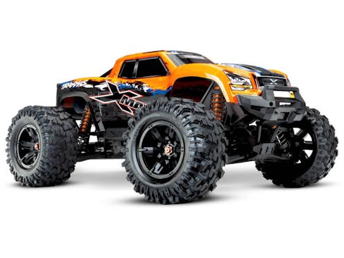 #TRX77086-4-ORNGX - Traxxas OrangeX X-Maxx 1:7 4X4 Brushless Electric Monster Truck (+ TQi, TSM, VXL-8s, Velineon 1200)
