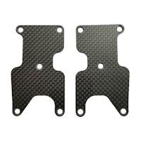 #AS81436 - ASSOCIATED RC8B3.2 FT REAR SUSP. ARM INSERTS CARBON 1.2MM