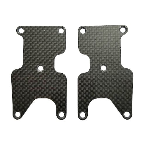 #AS81436 - ASSOCIATED RC8B3.2 FT REAR SUSP. ARM INSERTS CARBON 1.2MM