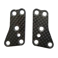 #AS81444 - ASSOCIATED RC8B3.2 FT FR.UPPER SUSP. ARM INSERTS CARBON 1.2MM