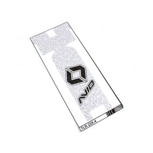 #AV10052-W - Avid R/C  chassis protector - white (TLR 22X-4)