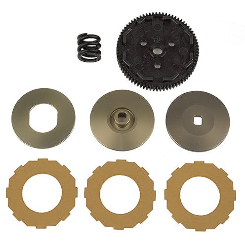 #AS92282 - TEAM ASSOCIATED RC10B74.1 3-PAD SLIPPER CONVERSION