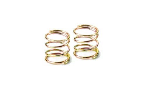 #XR372186 - TEAM XRAY FRONT COIL SPRING FOR 4MM PIN C=1.5-1.7 - GOLD (2)