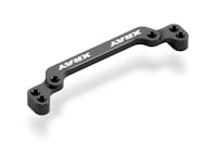 Team Xray #XR362575 - TEAM XRAY ALU STEERING PLATE 2-H. - 6MM PROFILED SHAPE - SWISS 7075 T6