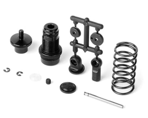 #XR378002 - TEAM XRAY SHOCK ABSORBER SET - BLACK