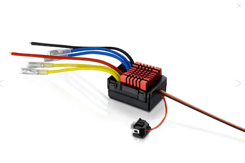 #HW30120301 - HOBBYWING QUICRUN 0880 DUAL MOTOR BRUSHED ESC (80A) WATERPROOF
