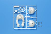 #TA54531 - TAMIYA A PARTS(DRIVER FIGURE)WHITE COMICAL