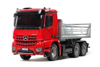 #TA56361 - TAMIYA Arocs 3348 Tipper [Painted red/silver]