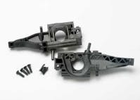 #TRX5329 - Traxxas Bulkhead, Rear (left & right halves) / Differential retainer, Rear / 4x14mm BCS (2 pcs)