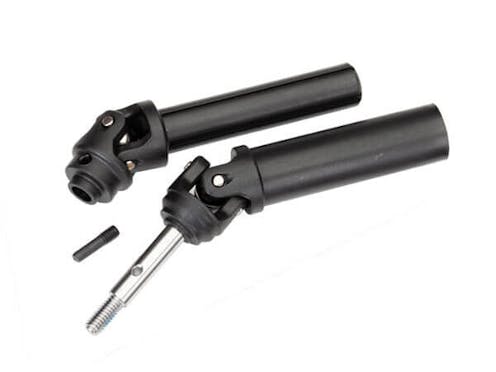 #TRX6854A - Traxxas Stub axle assembly, Front, outer, extreme heavy duty (1pc) (left or right) (assembled with internal-splined half shaft)