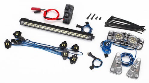 #TRX8030 - Traxxas LED Light Set (Complete) Rock Kit & Light Bar