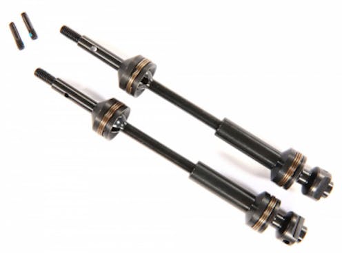 #TRX9052X - Traxxas Rear Driveshafts, Steel-Spline Constant-Velocity (Complete Assembly) (2 pcs)