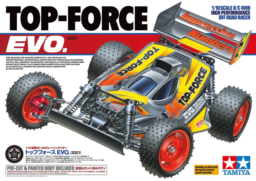 Tamiya #TA47470 - TAMIYA Top Force Evo 