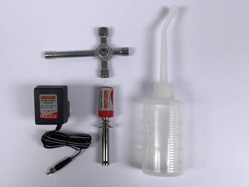 #L-FS-GS03 - Nitro Starter Set - Fuel Bottle,Glowstart, UK Chg + Spanner