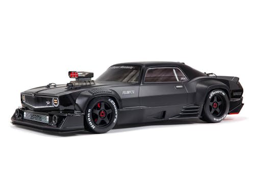#ARA7617V2T1 - ARRMA Felony 6S BLX RTR Black