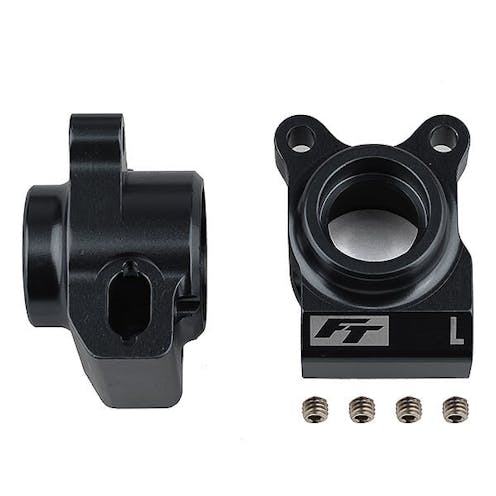 #AS91878 - TEAM ASSOCIATED FT B6.2/B6.3 REAR HUBS BLACK ALUMINIUM