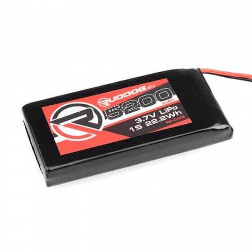 #RP0415 - RUDDOG 5200mAh 3.7V M17 LiPo Transmitter Battery Pack