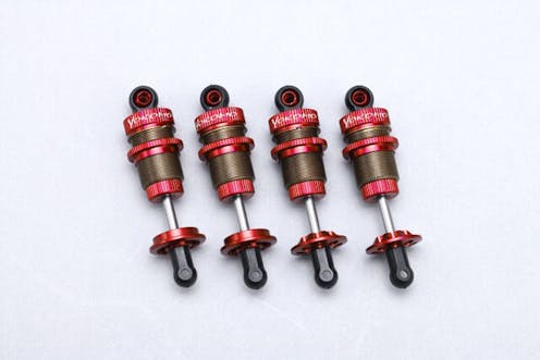 #Y2-SBBSR - YD-2 SLF Aluminum Big Bore Shock Set (Red)