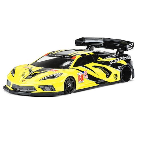 #PL1575-20 - PROTOFORM CHEVROLET CORVETTE C8 CLEAR BODY FOR GT12
