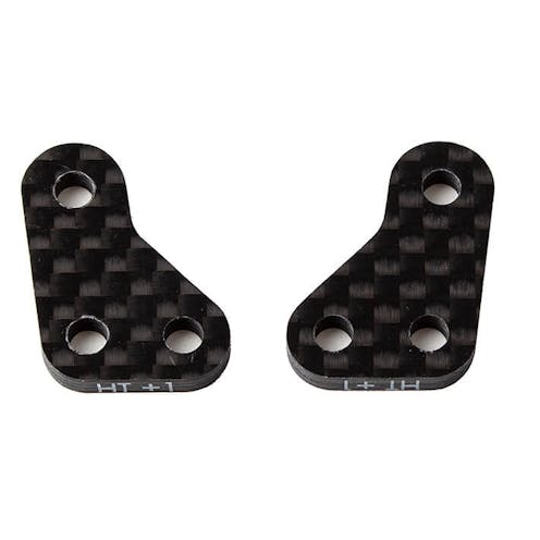 #AS91902 - TEAM ASSOCIATED B6.3 FT CARBON FIBRE STEERING BLOCK ARMS HT+1