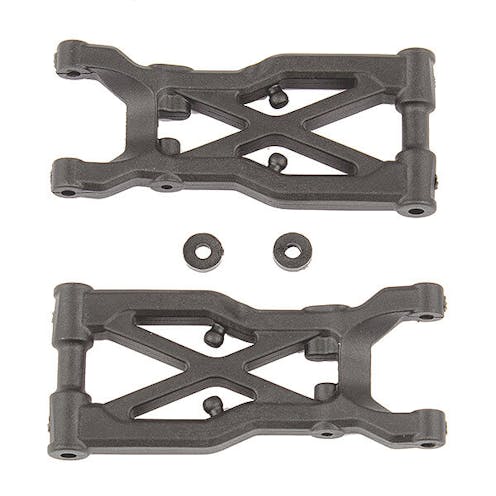 #AS92298 - TEAM ASSOCIATED B74/B74.1 FT REAR SUSPENSION ARMS CARBON FIBRE
