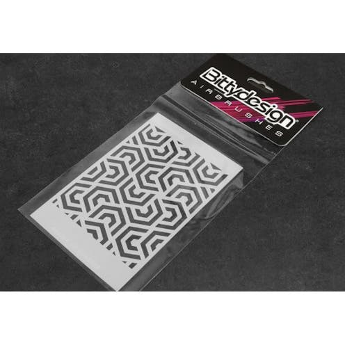 #BD-STC-008 - Bittydesign Vinyl Stencil - Ipnotic V4
