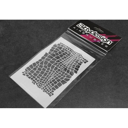 #BD-STC-009 - Bittydesign Vinyl Stencil - Snake