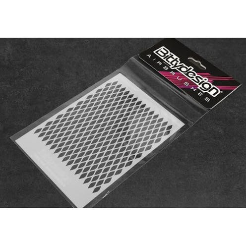 #BD-STC-010 - Bittydesign Vinyl Stencil - Grill
