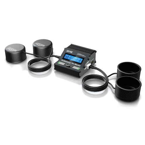 #SK-600064-06 - SKY RC RSTW Pro Tyre Warmer with Silicone Cups - Black